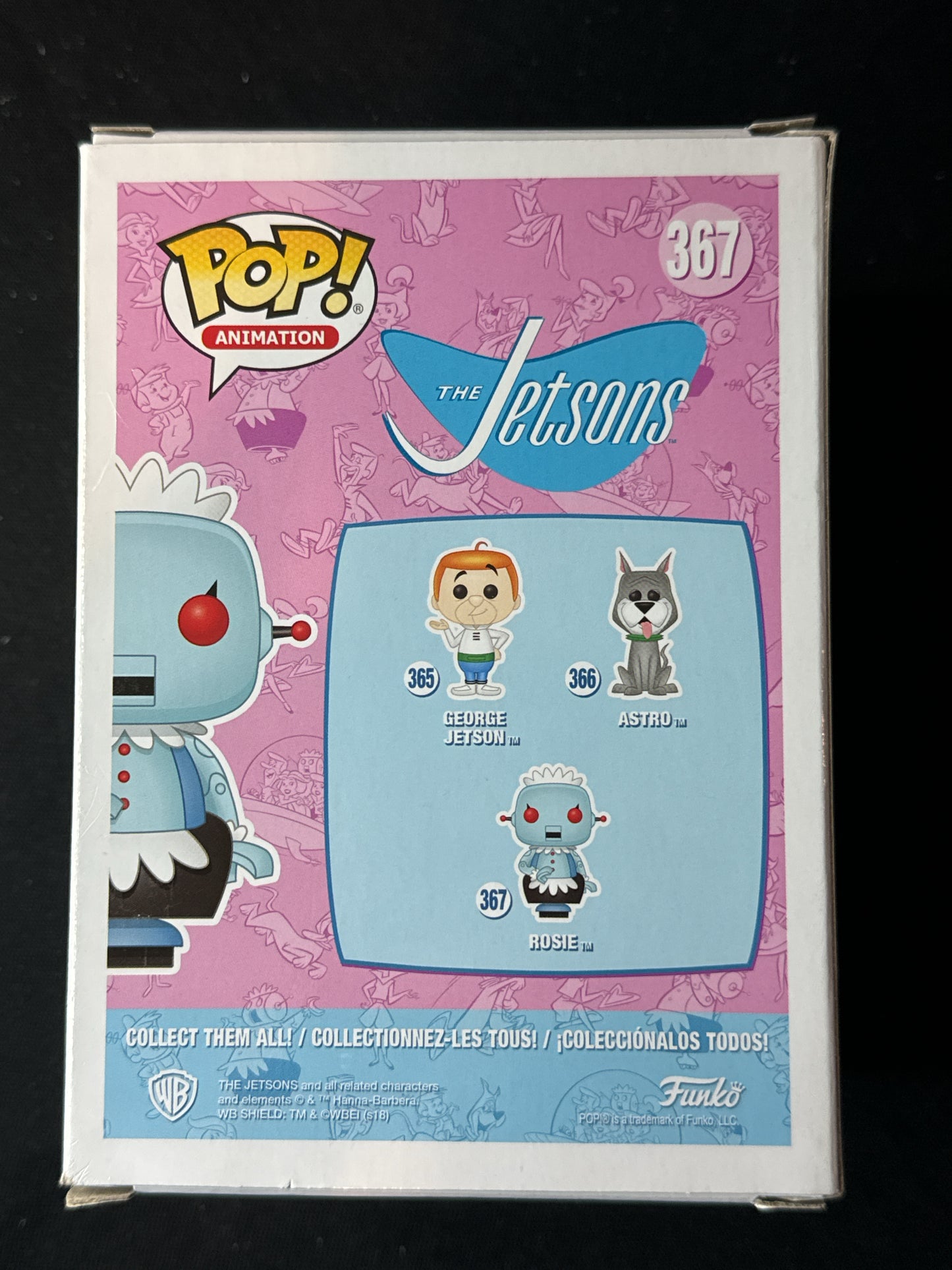 Funko Pop! The Jetsons Rosie Vinyl Figure #367 New in Box