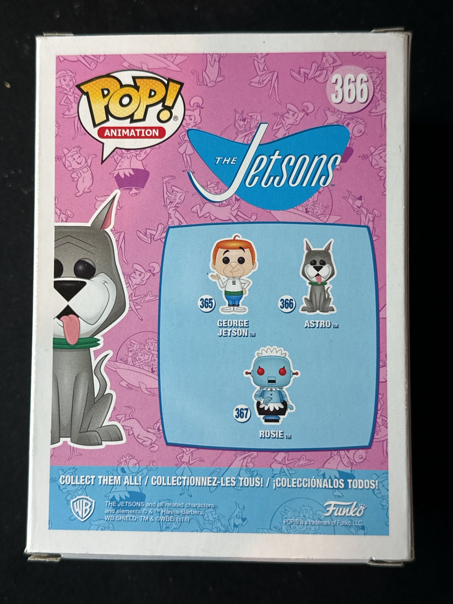 Funko Pop! The Jetsons Astro Vinyl Figure #366 New in Box