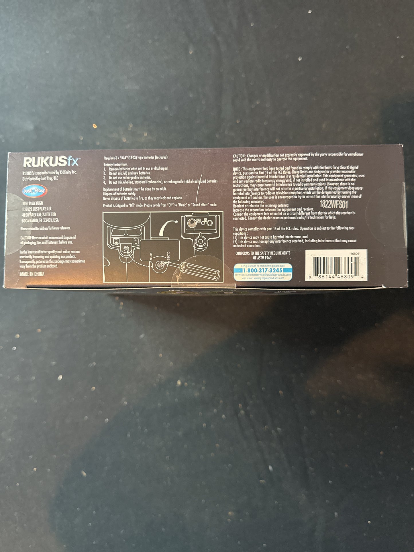 New Sealed Rukus fx Hand Held Motion Controlled Music Mixer New in Box