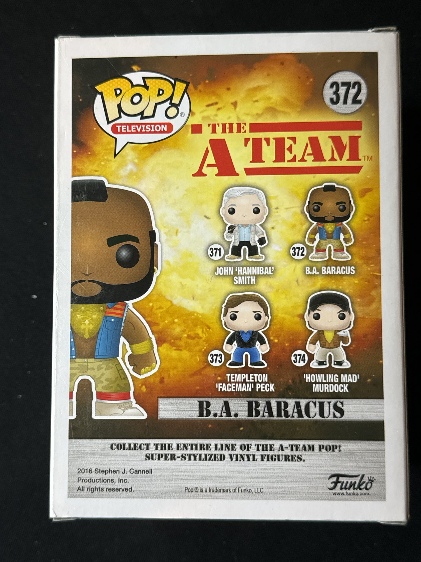 Funko Pop! The A Team B.A. Baracus Vinyl Figure #372 New in Box