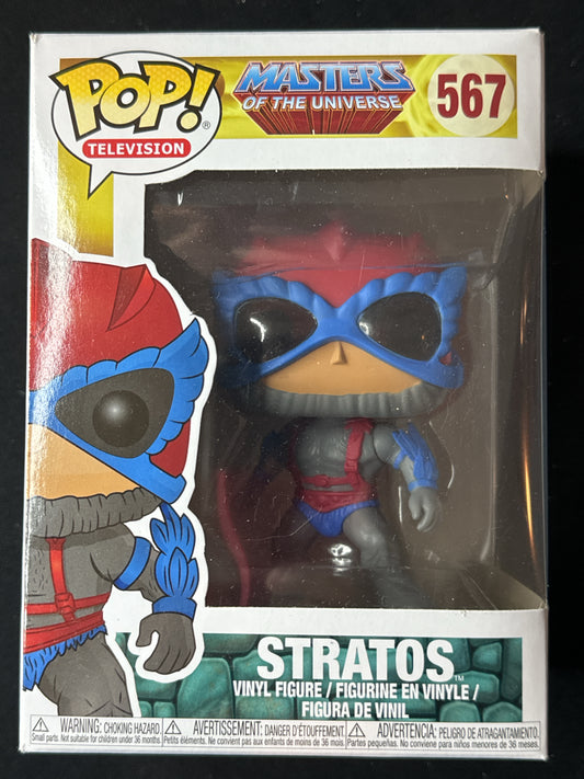 Funko Pop! Masters of the Universe Stratos Vinyl Figure #567 New in Box