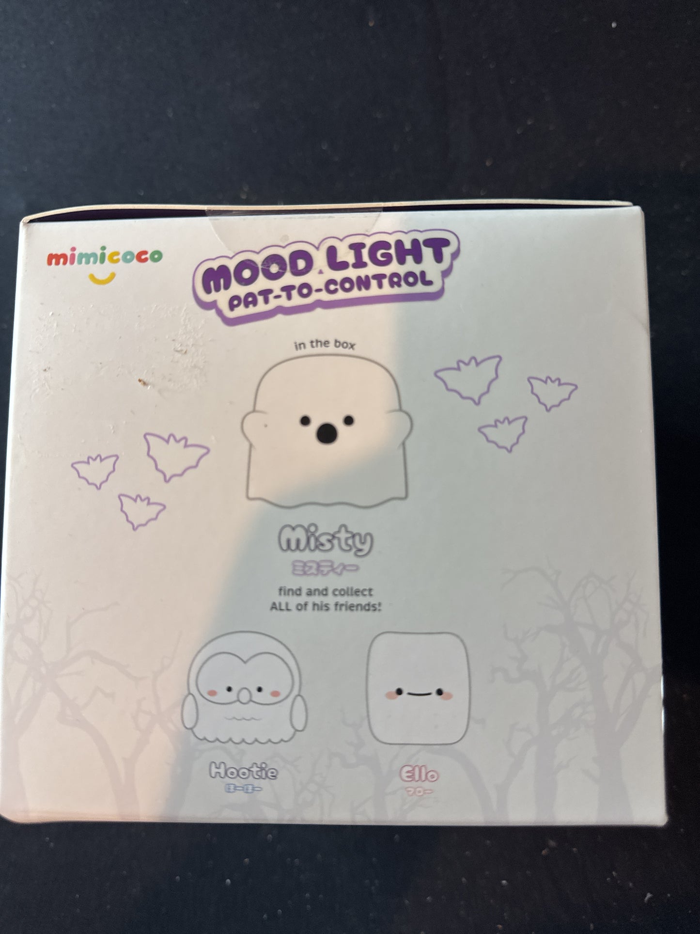 MimiCoco Mood Light Pat-to-Control Misty Ghost New in Box