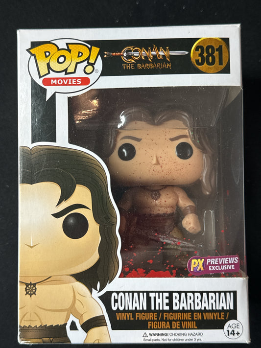 Funko Pop! Conan The Barbarian Vinyl Figure #381 Blood Splatter New in Box