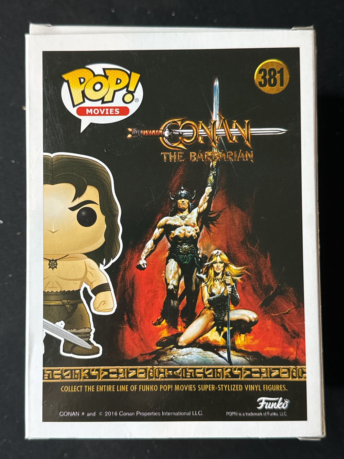 Funko Pop! Conan The Barbarian Vinyl Figure #381 Blood Splatter New in Box