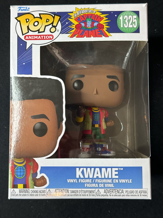 Funko Pop! The New Adventures of Captain Planet Kwame Vinyl Figure #1325 New in Box