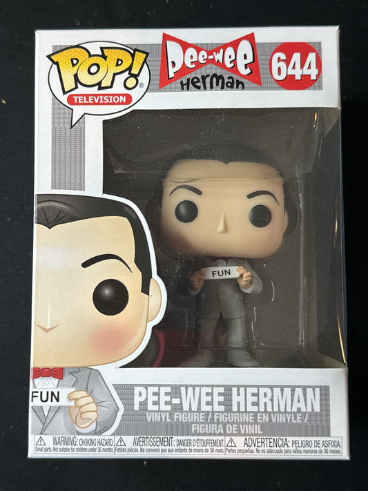 Funko Pop! Pee-Wee Herman Vinyl Figure #644 New in Box