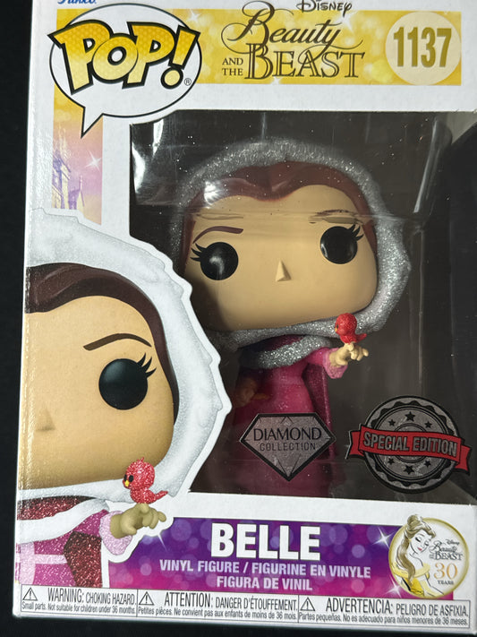 Funko Pop! Disney Beauty & The Beast Belle Vinyl Figure #1137 New in Box