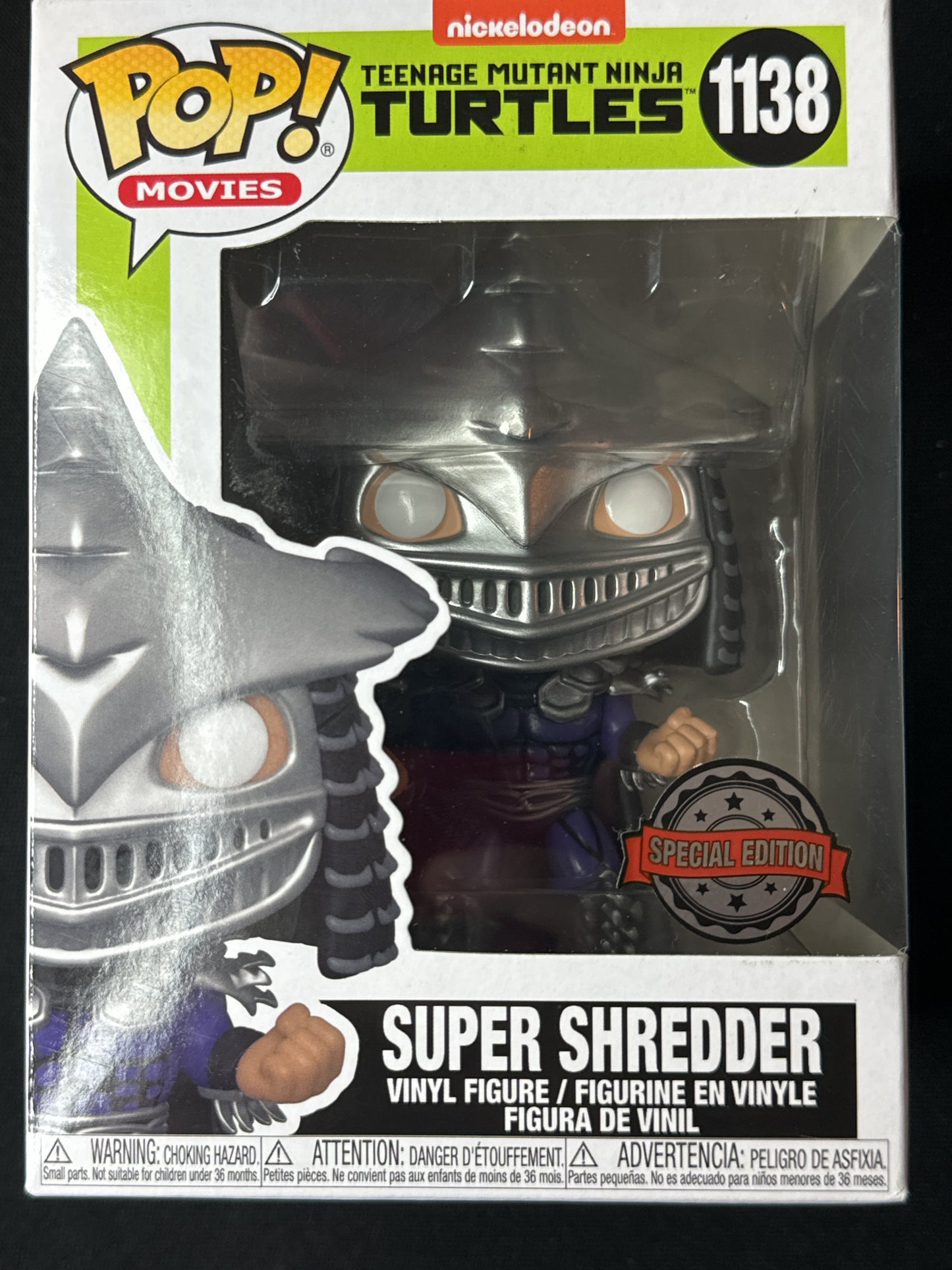 Funko Pop! Nickelodeon Teenage Mutant Ninja Turtles Super Shredder Vinyl Figure #1138 NIB