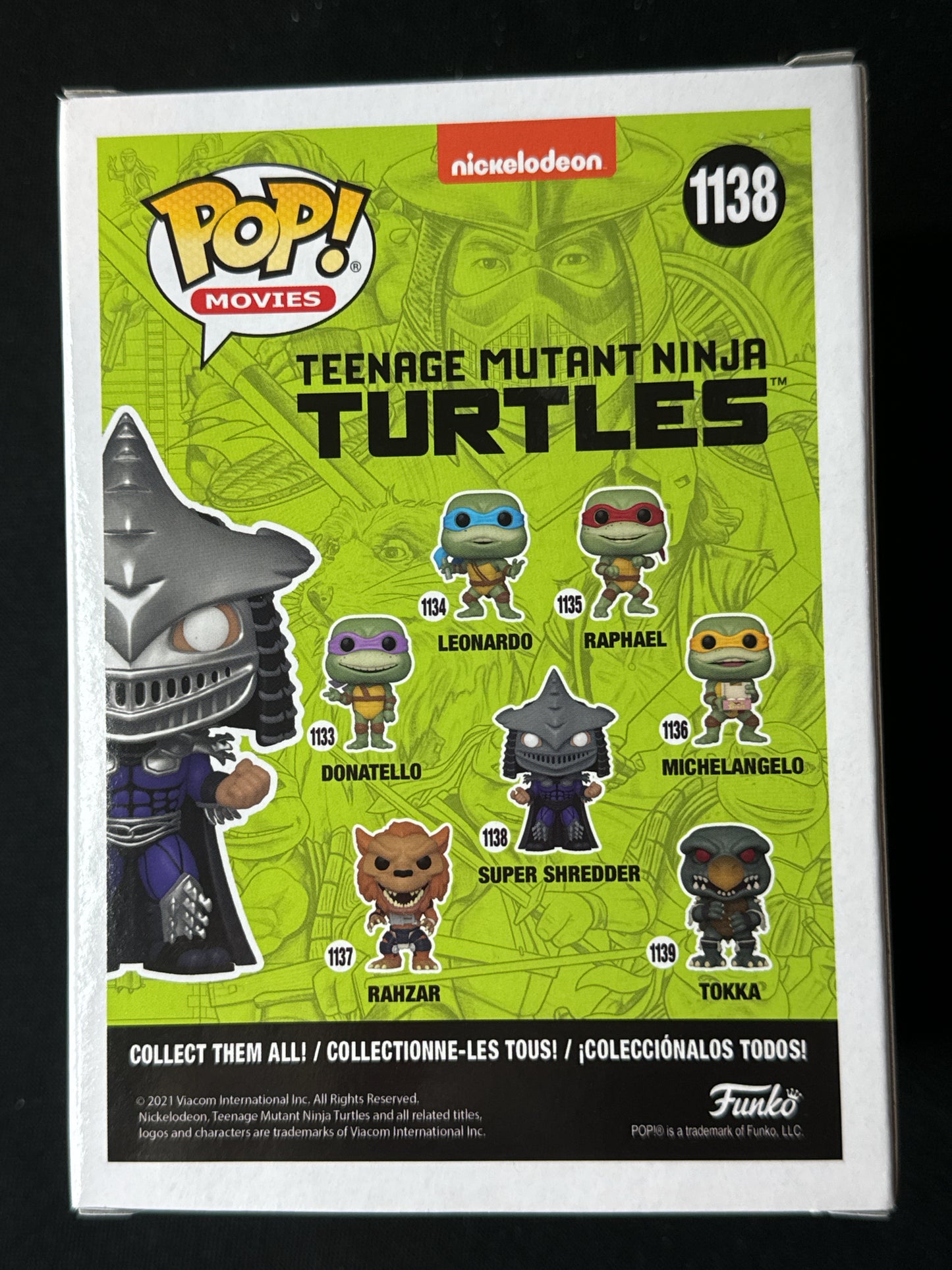 Funko Pop! Nickelodeon Teenage Mutant Ninja Turtles Super Shredder Vinyl Figure #1138 NIB