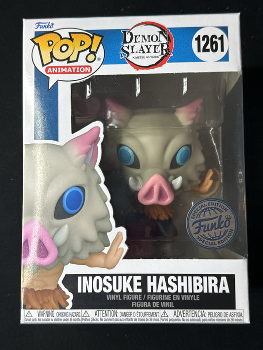 Funko Pop! Demon Slayer Inosuke Hashibira Vinyl Figure #1261 New in Box