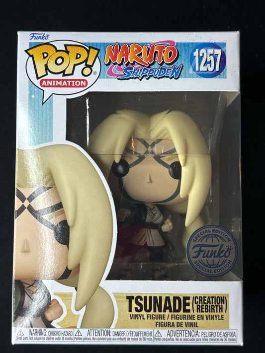 Funko Pop! Naruto Shippuden Tsunade (Creation Rebirth) Vinyl Figure #1257 New in Box