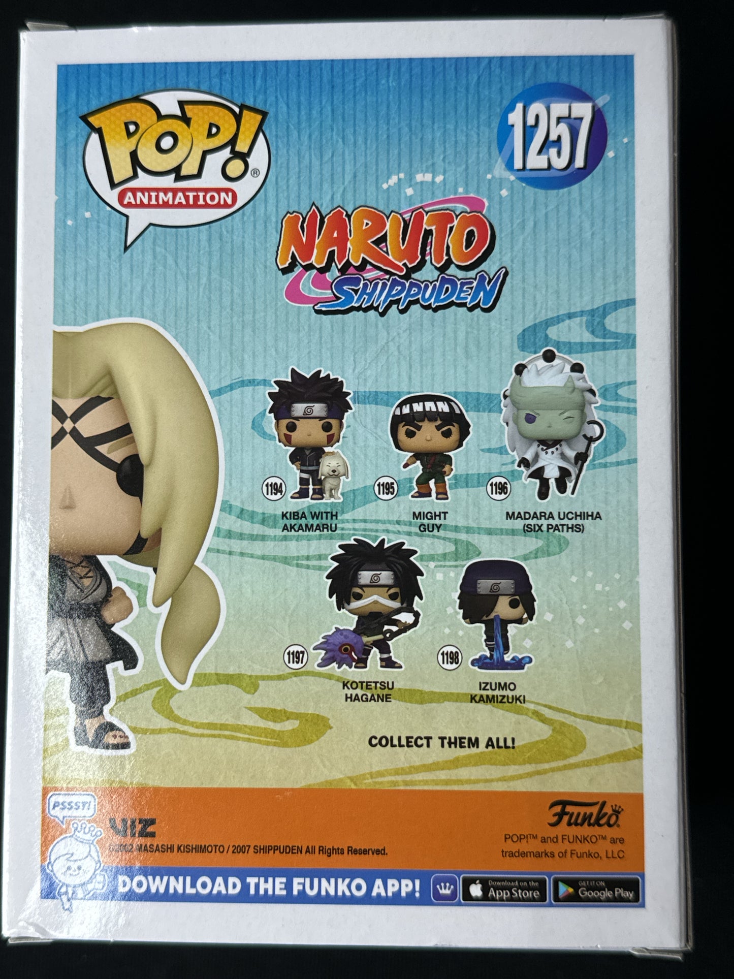 Funko Pop! Naruto Shippuden Tsunade (Creation Rebirth) Vinyl Figure #1257 New in Box