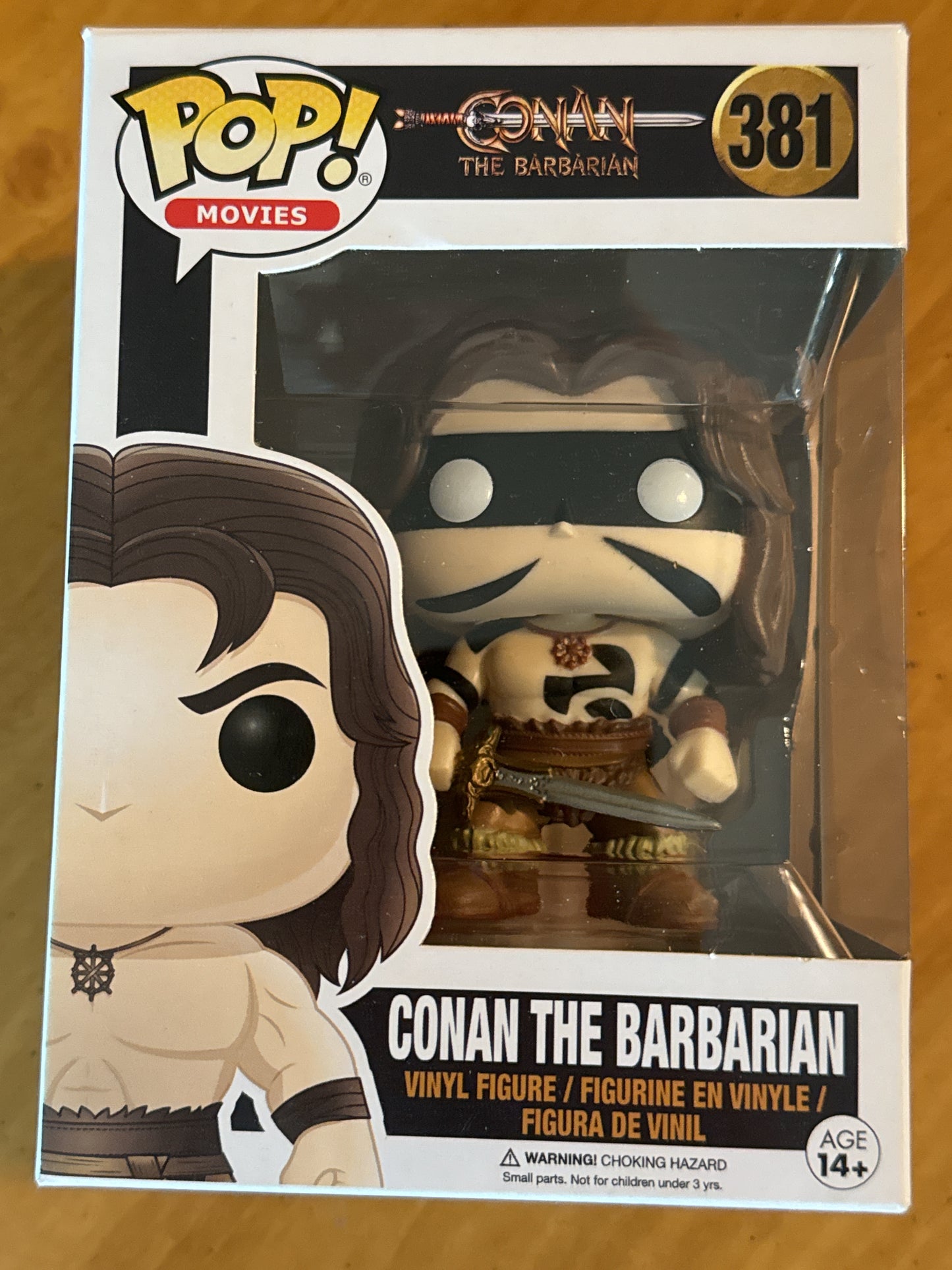 Funko Pop! Conan The Barbarian (With Mask) Vinyl Figure #381 New in Box