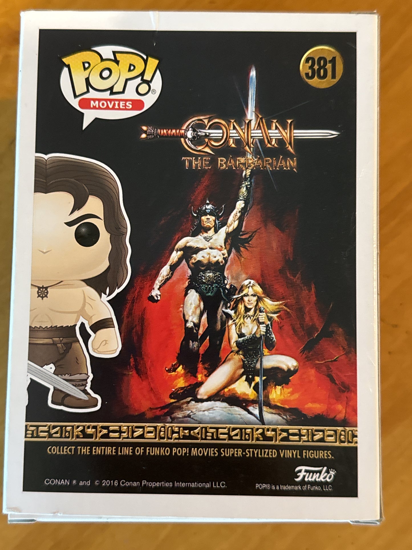 Funko Pop! Conan The Barbarian (With Mask) Vinyl Figure #381 New in Box