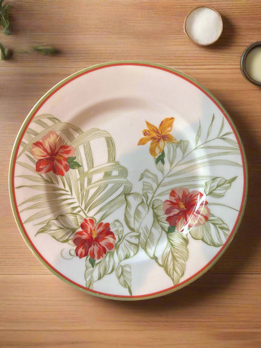 Paradise Island by Waverly 5 Salad Plates 8 3/8" Wide Crafted in Columbia