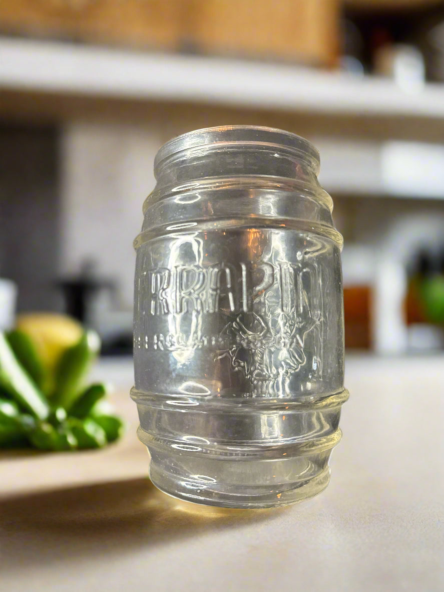 Terrapin Beer Company Athens Georgia Embossed Turtle Beer Barrel Glass Pint Mason Jar