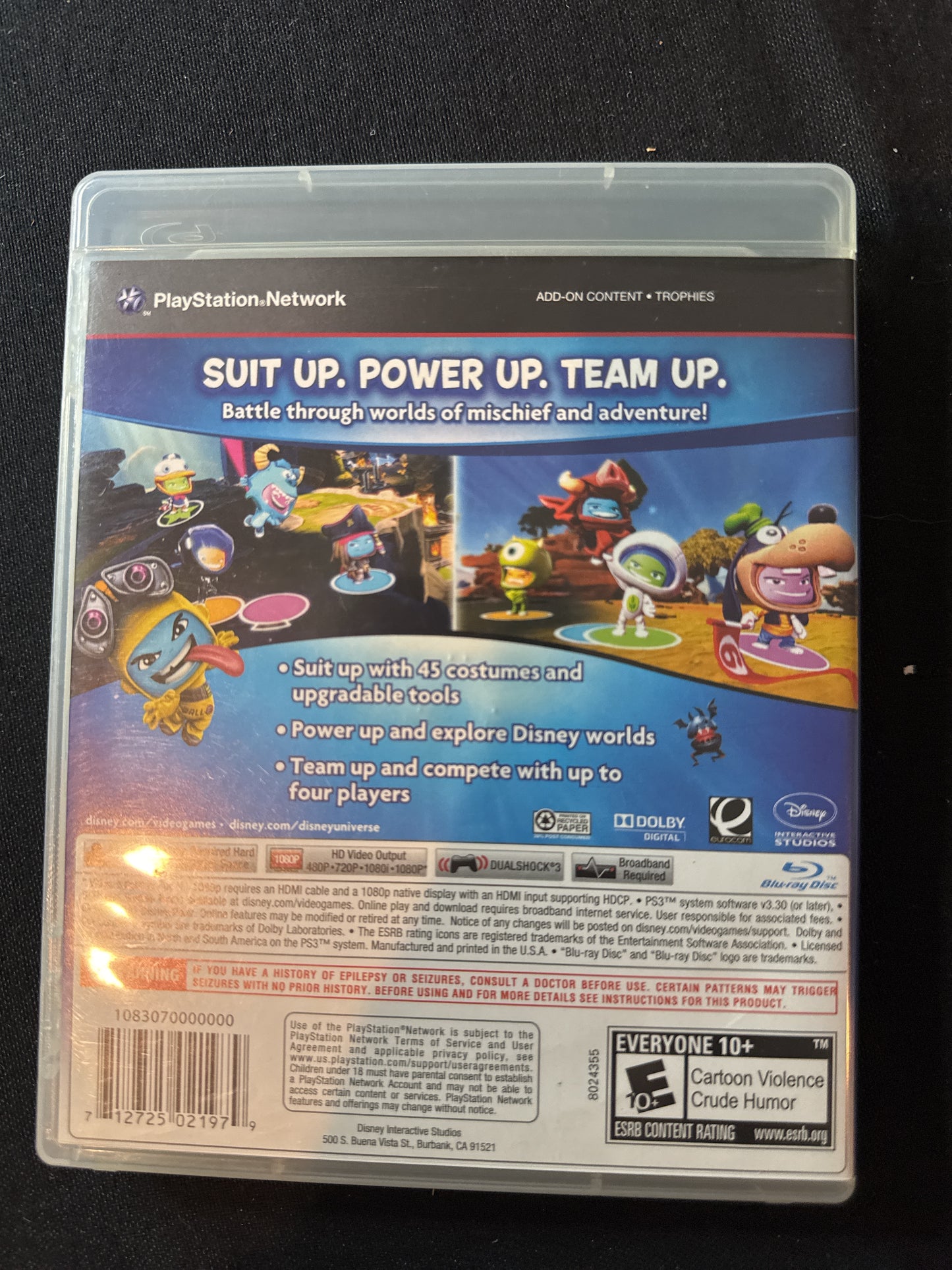 Playstation 3 PS3 Disney Universe Game