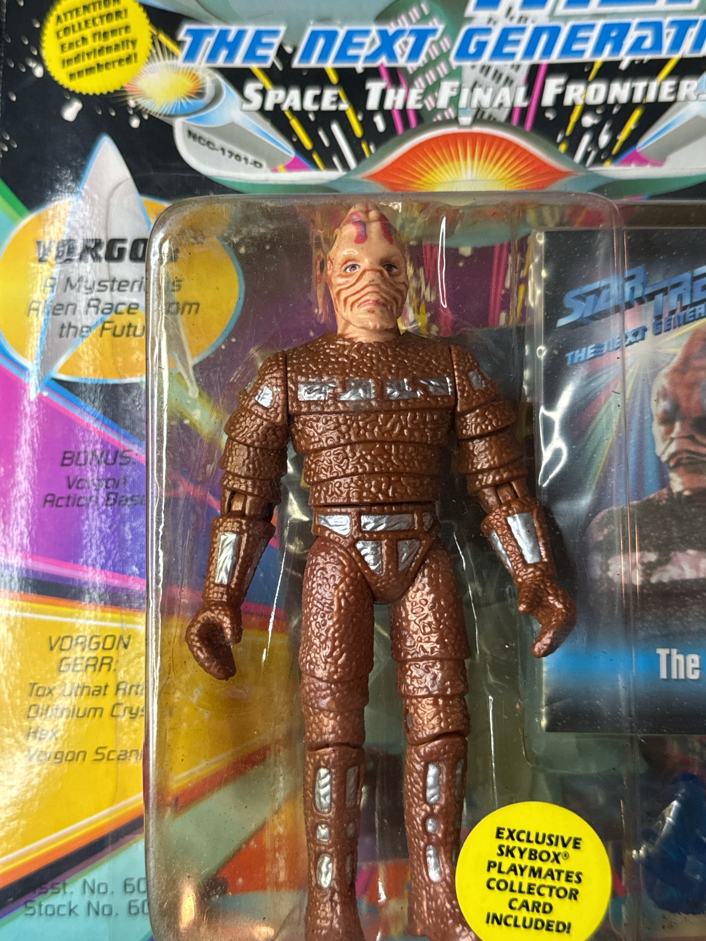 Star Trek Next Generation 1993 The Vorgon 4" Action Figure New in Box