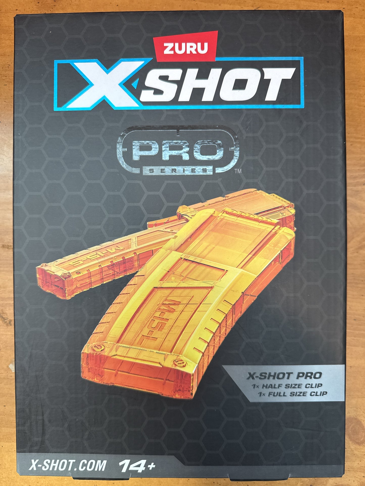 Zuru X-Shot , X Shot Pro, 1 Half Clip and 1 Full Clip, Clips only New in Box
