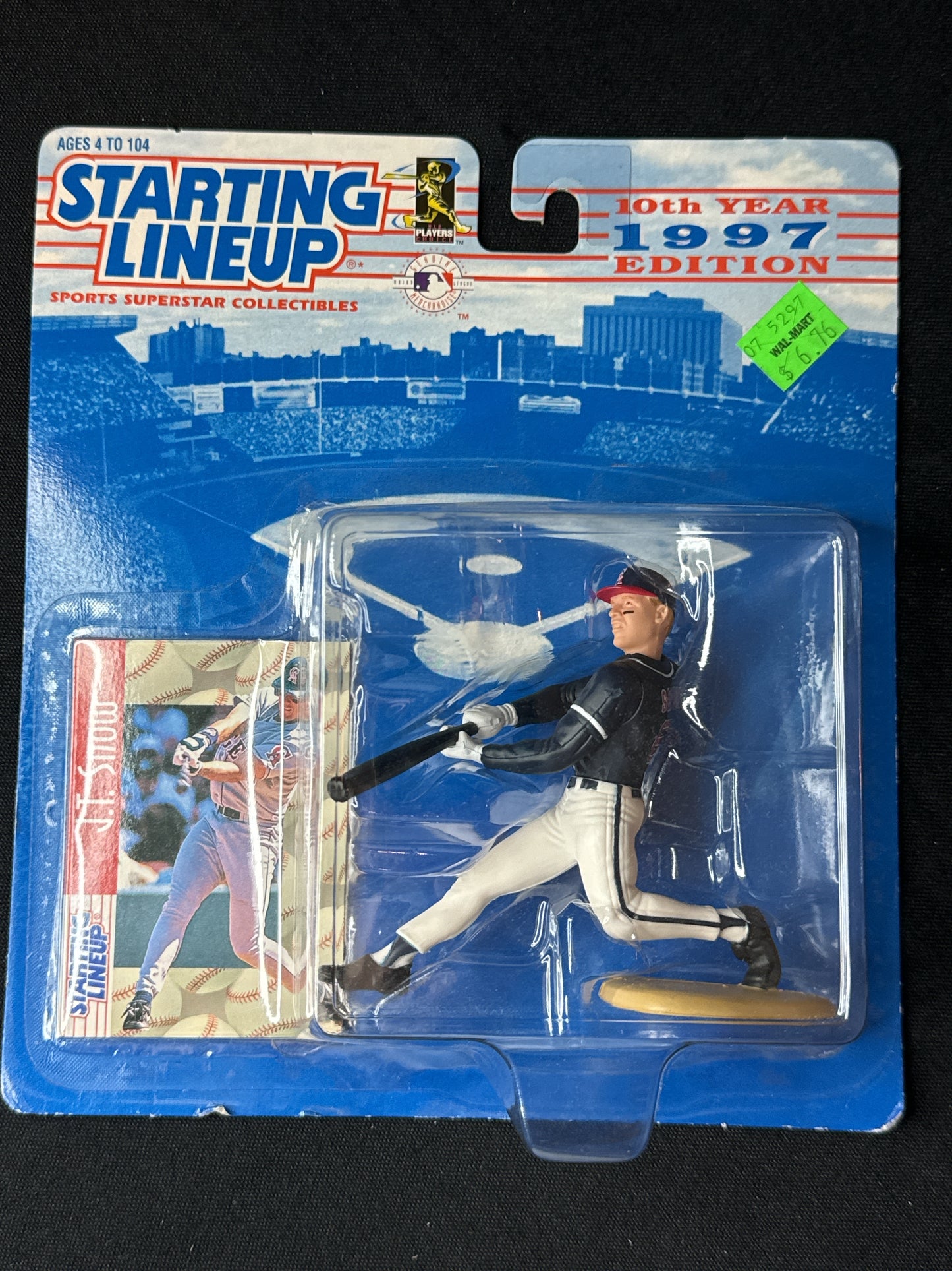 1997 Starting Lineup SLU Action Figure J.T. Snow - California Angels New in Box