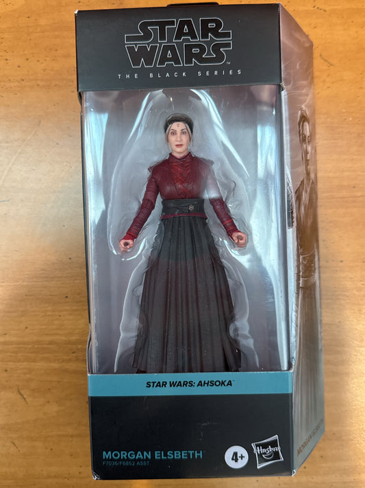 Star Wars Black Series Disney + Ahsoka TV 6" Figure Morgan Elsbeth #04 New In Box