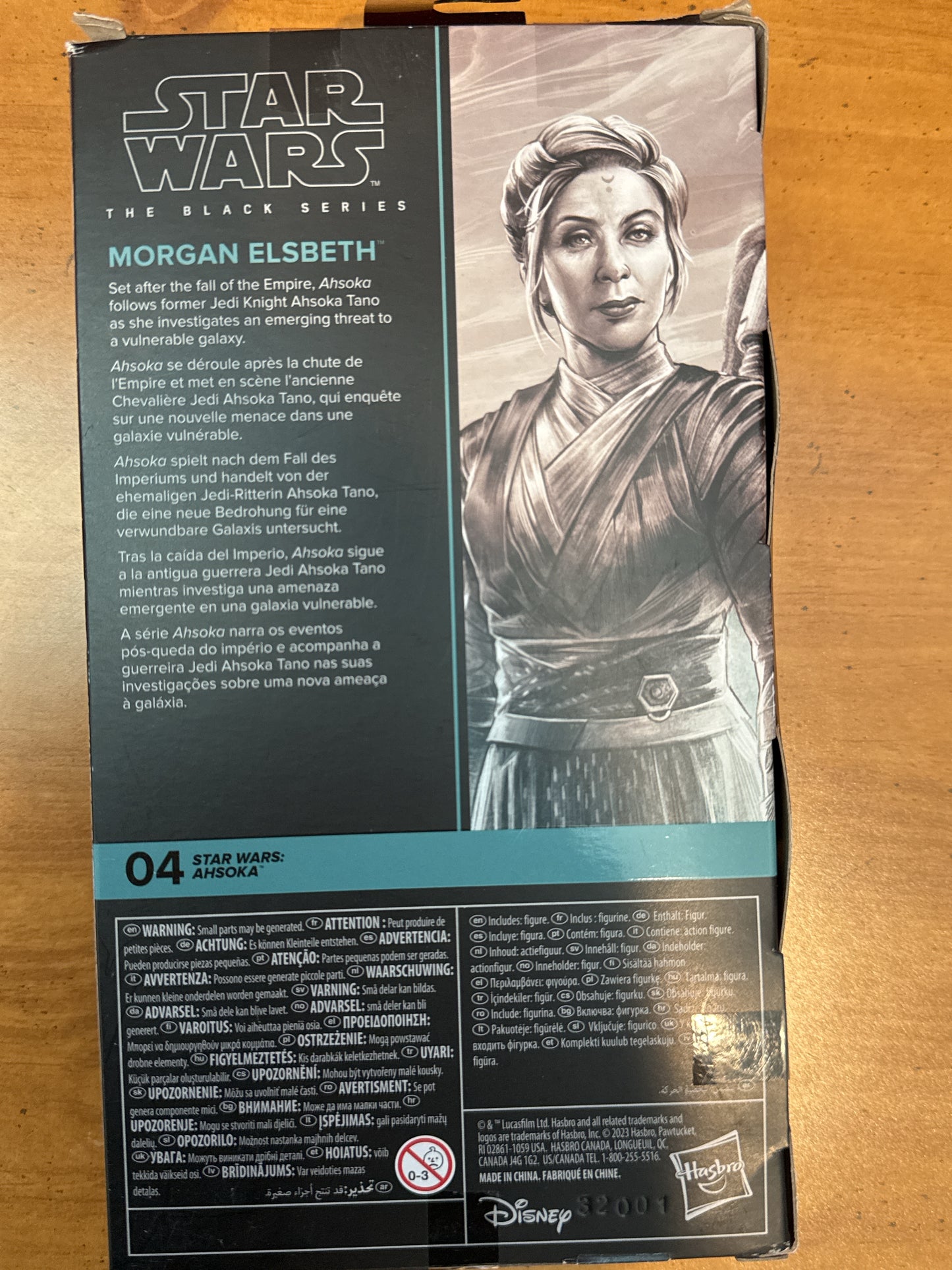 Star Wars Black Series Disney + Ahsoka TV 6" Figure Morgan Elsbeth #04 New In Box