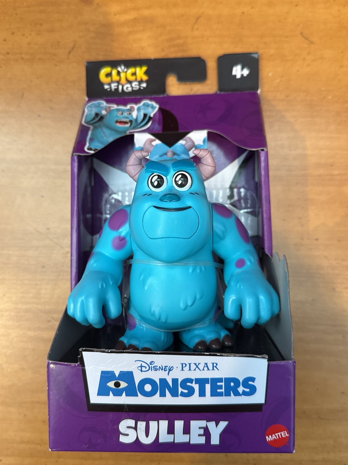 Disney Pixar Monsters Sully Click Figs Action Figure New in Box