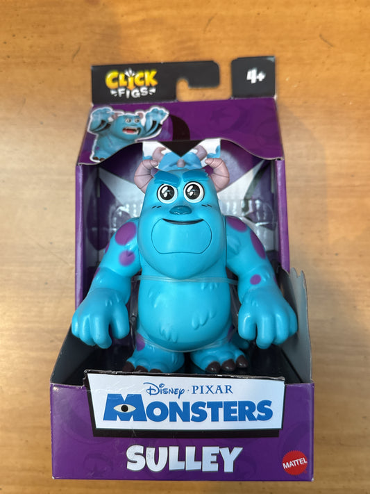 Disney Pixar Monsters Sully Click Figs Action Figure New in Box