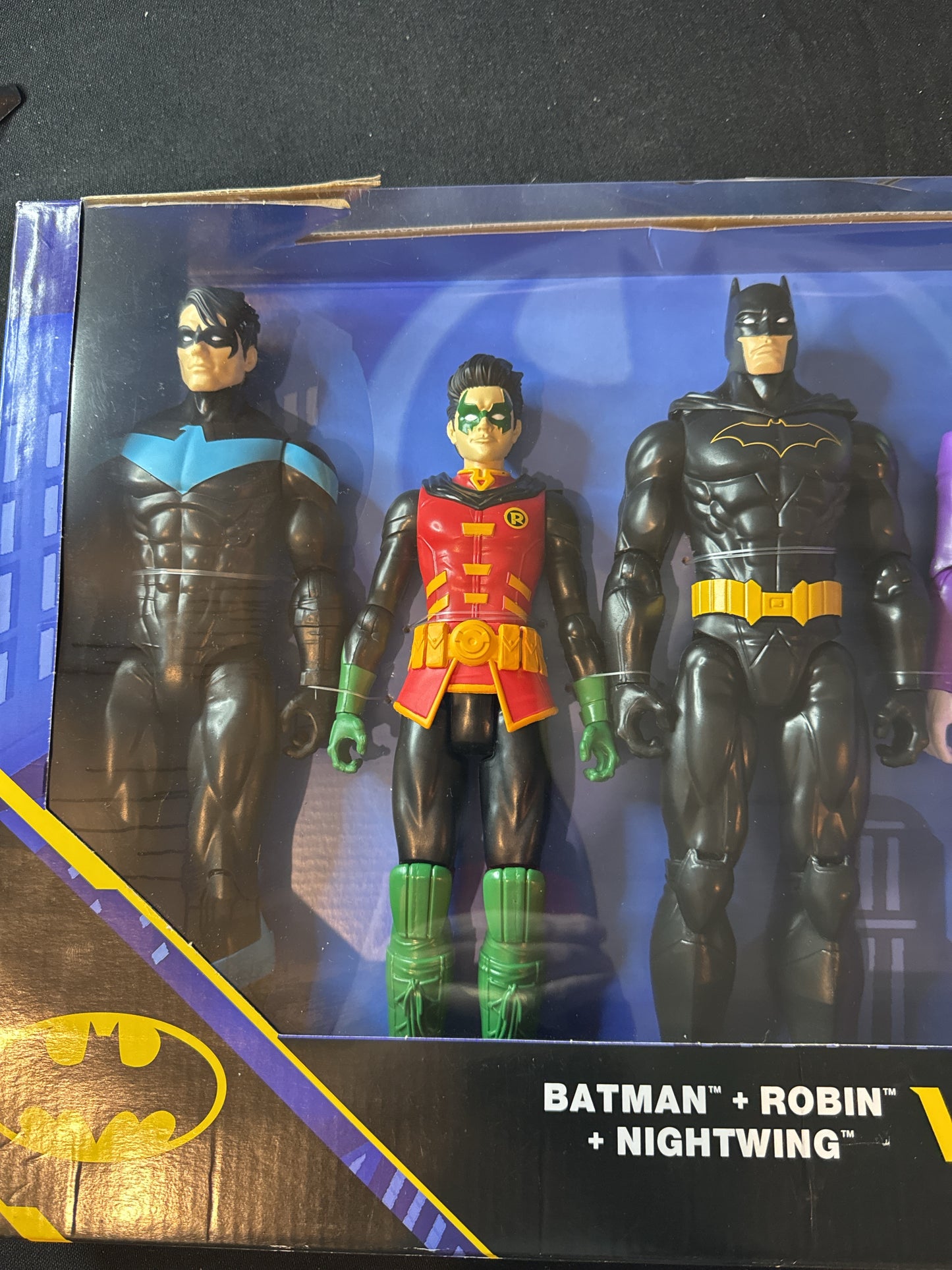 DC Comics Batman, Robin, Nightwing VS. The Joker, The Riddler, Copperhead 6-Pack Figures