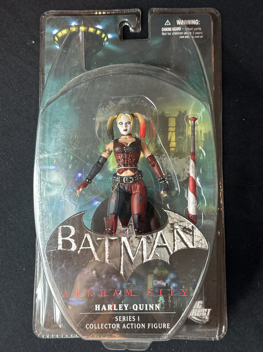 DC Direct Batman: Arkham City: Series 1: Harley Quinn Action Figure New Sealed in Box