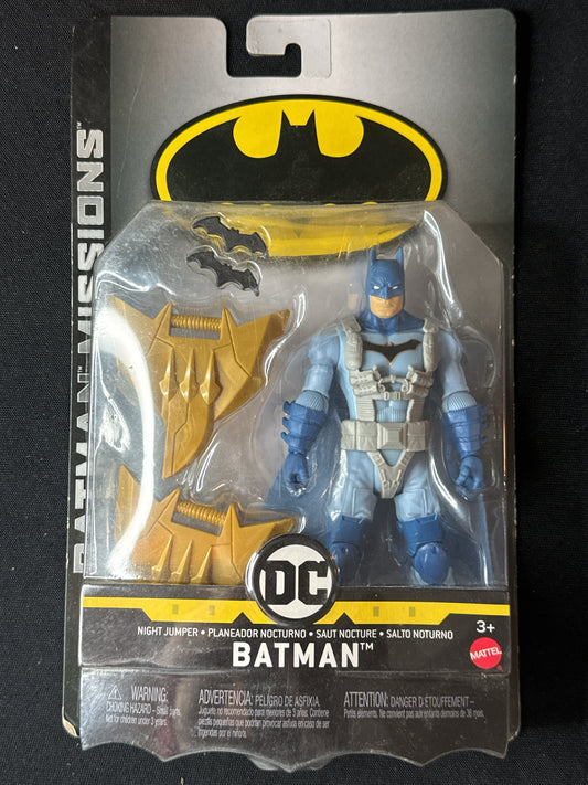 DC Batman Mission Series Batman Night Jumper Mattel 6" Action Figure New in Box