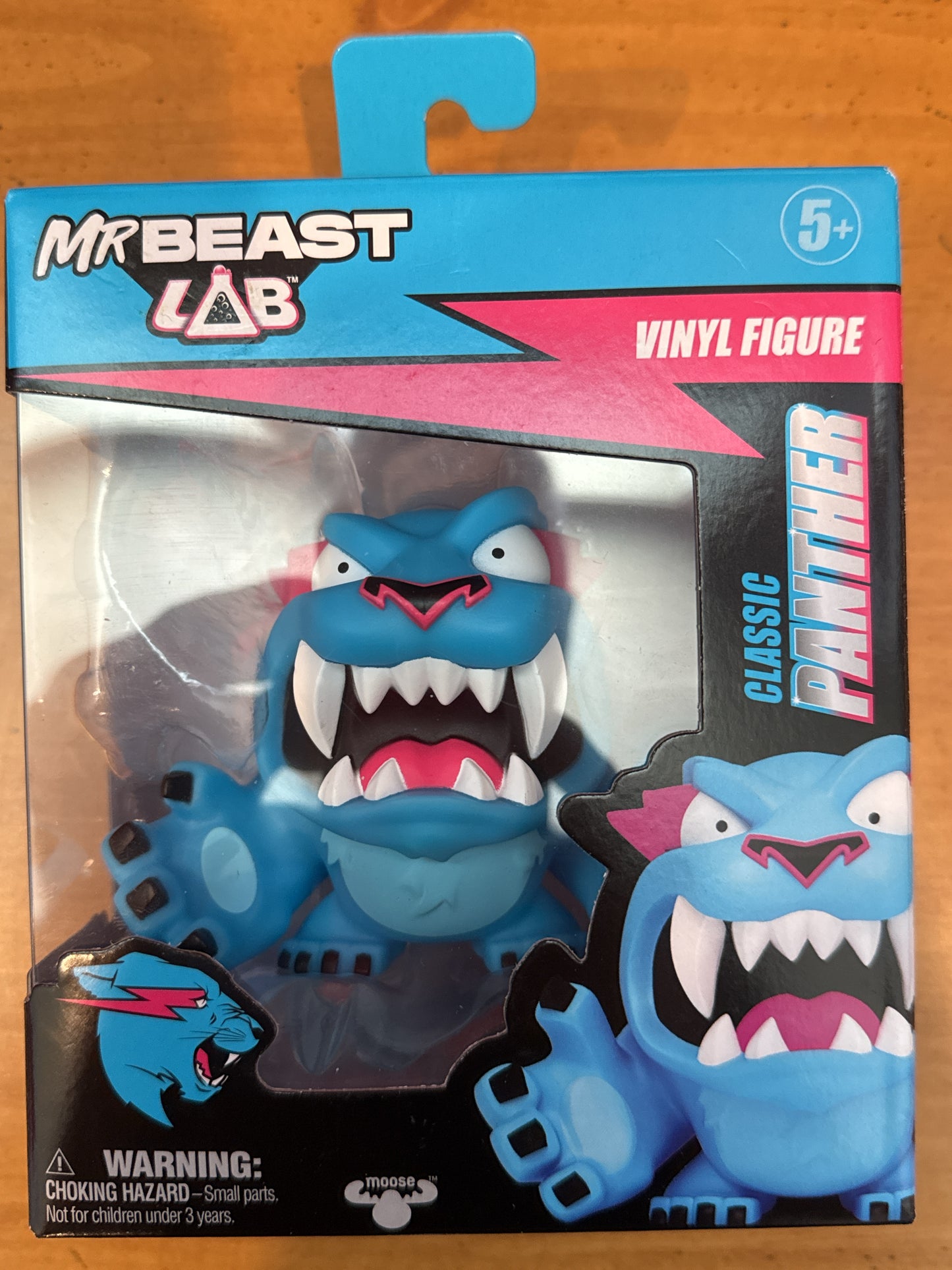Mr. Beast Lab Panther Vinyl Figure Classic Panther Figure Toy New in Box
