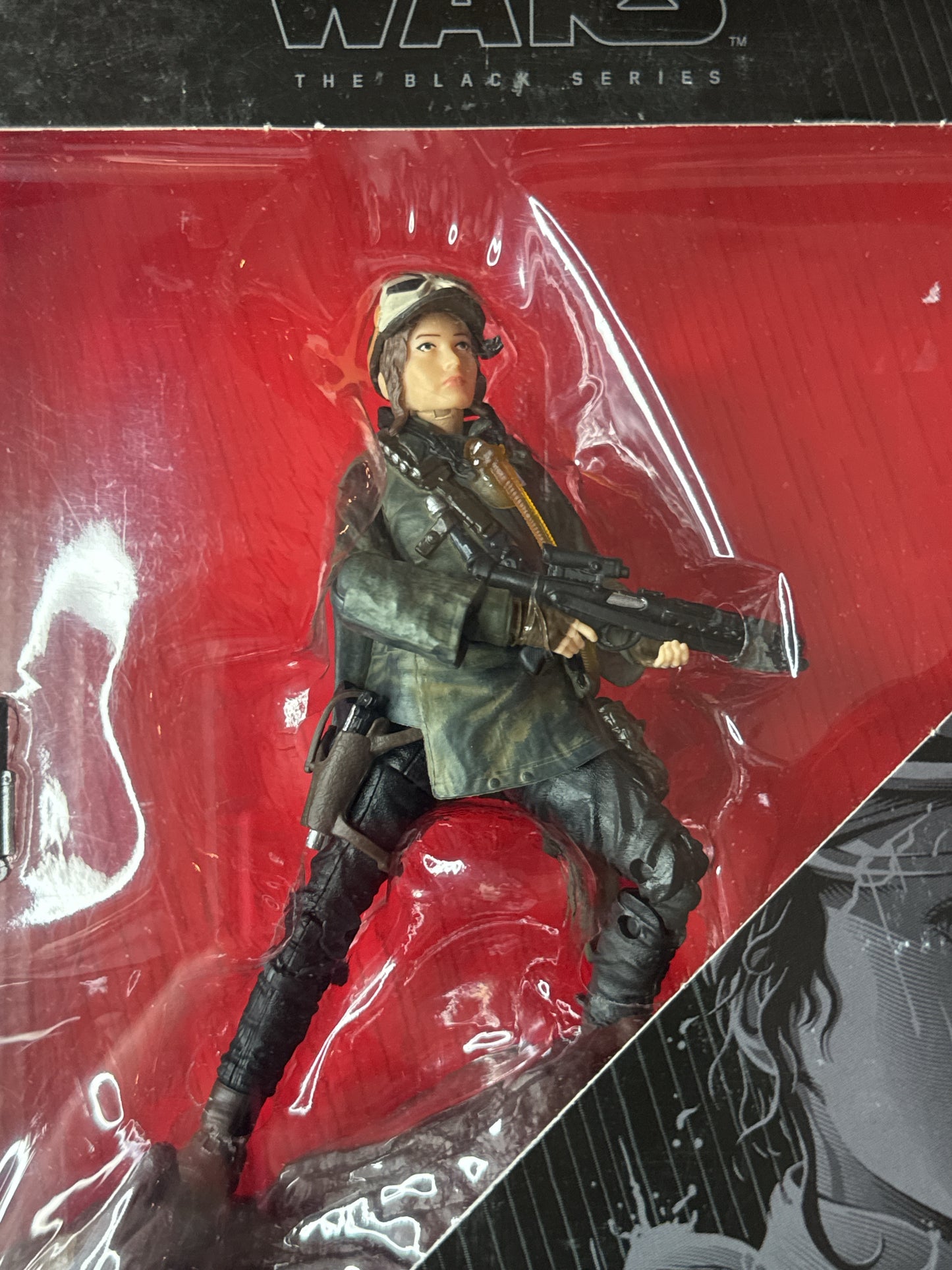 Star Wars The Black Series Rogue One Sergeant Jyn Erso Action Figure New in Box