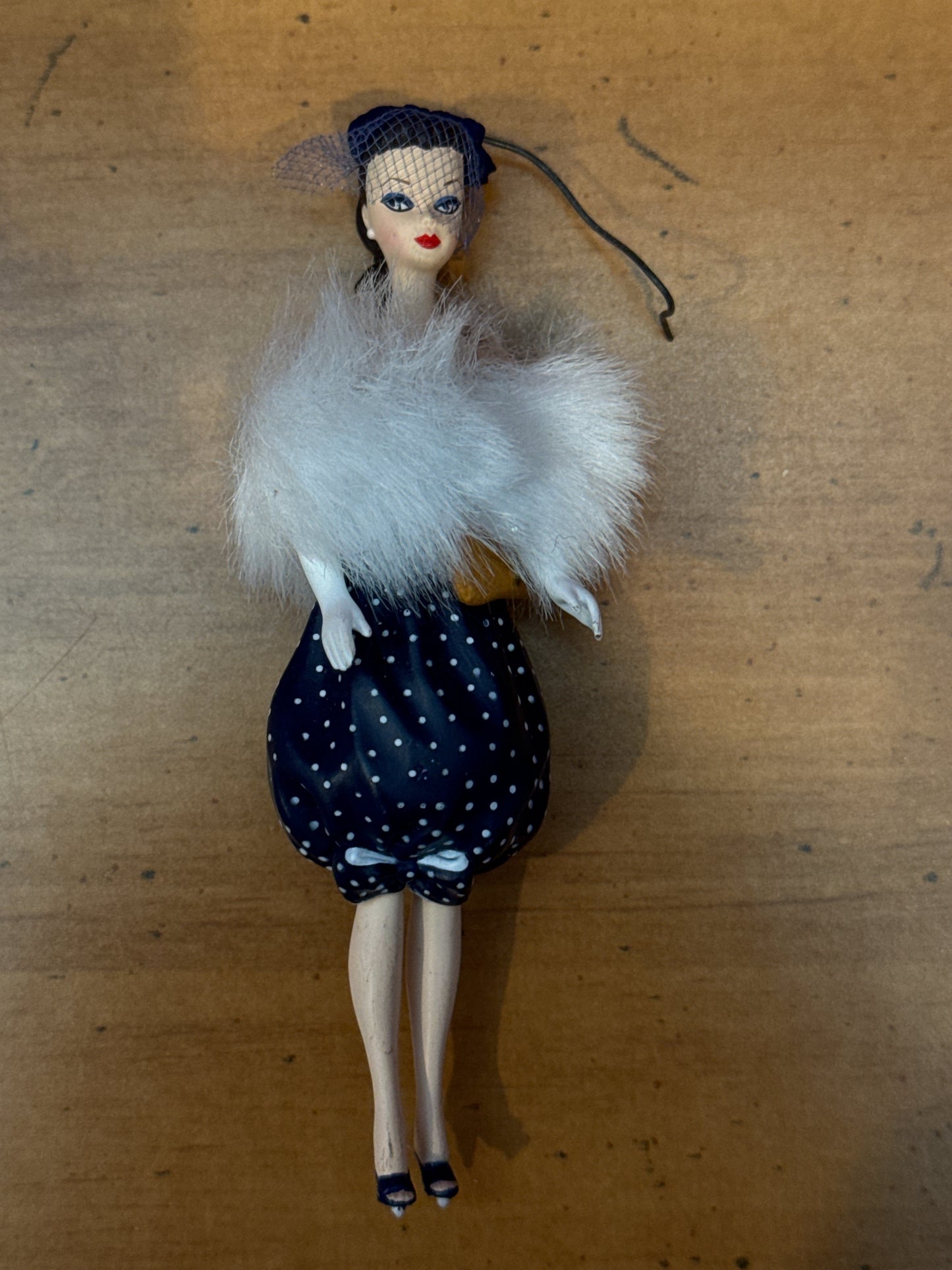 Hallmark 1999 Keepsake Ornament Gay Parisienne Barbie Doll Ornament New in Box