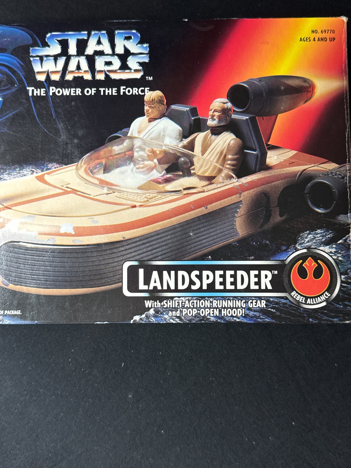 Star Wars The Power of the Force LandSpeeder Kenner 1995 New in Box