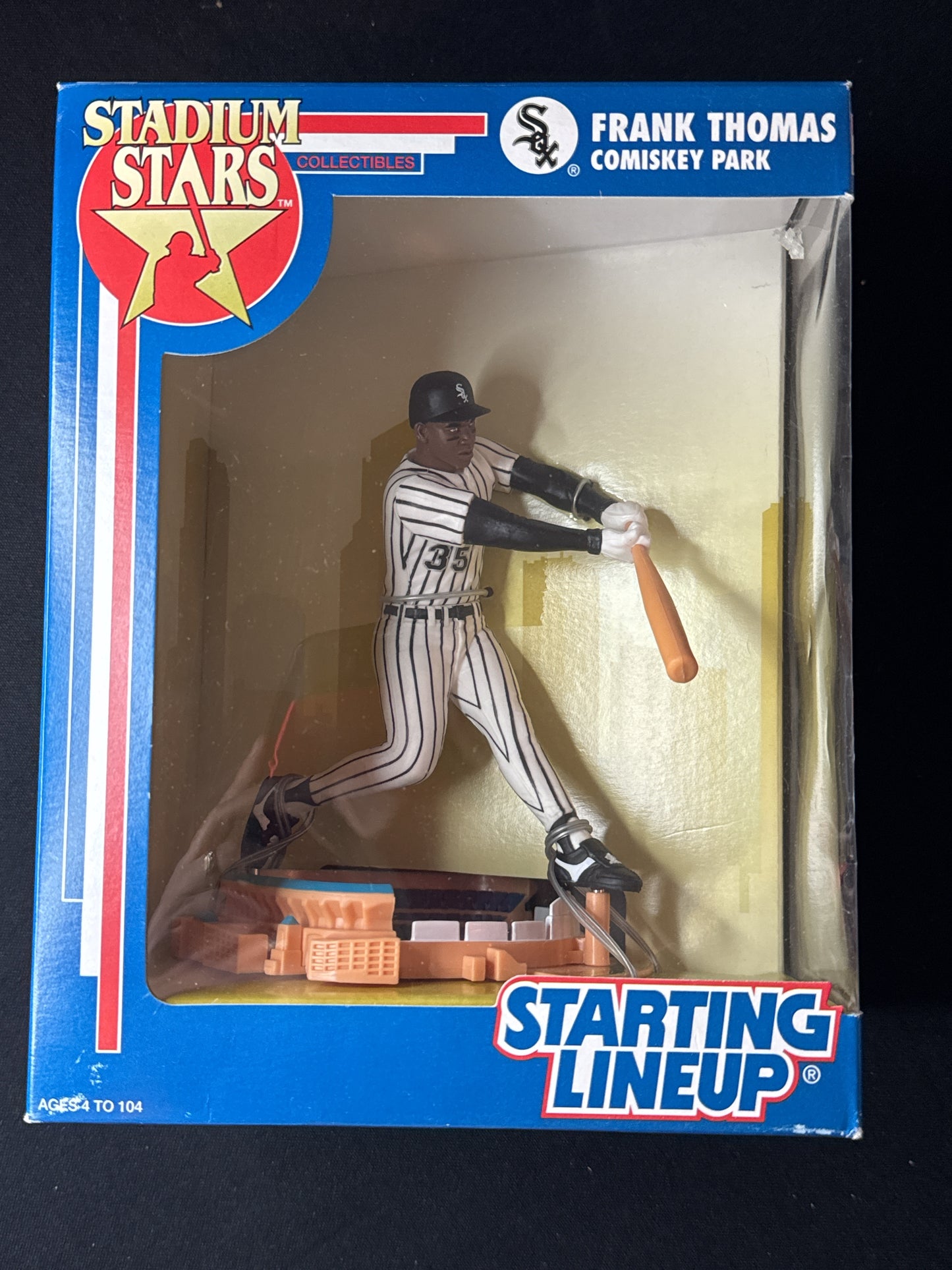 Stadium Stars Frank Thomas Comiskey Park 1992 Starting Lineup Action Figure New in Box