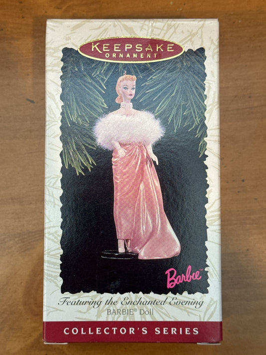 Hallmark Enchanted Evening Barbie Keepsake Ornament Collector's Series #3 New in Box