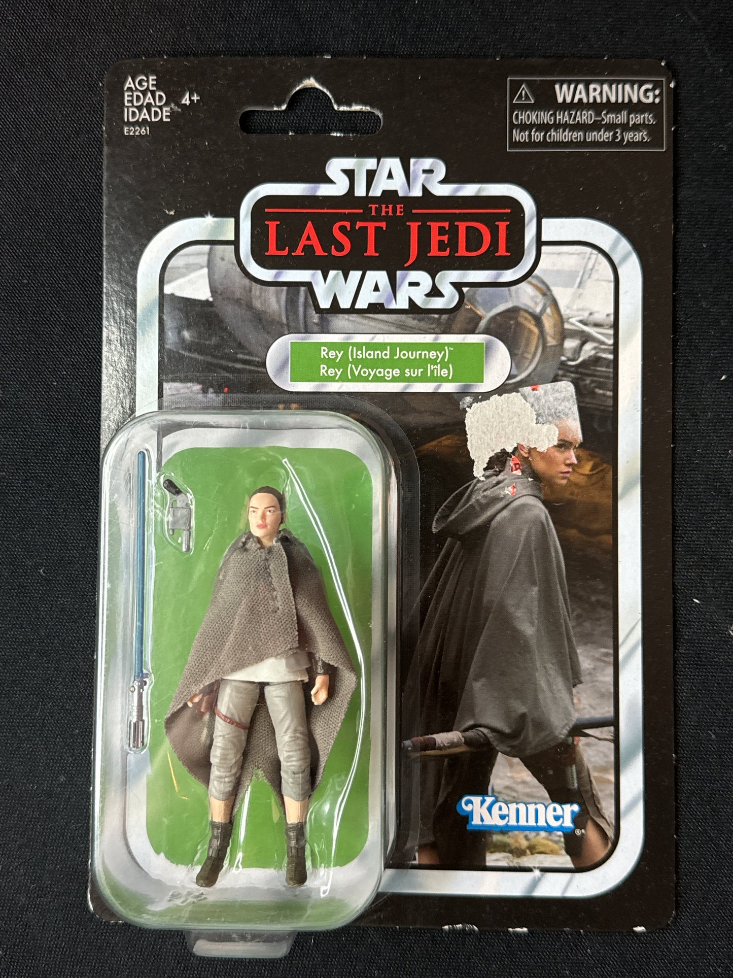 Star Wars The Last Jedi Rey (Island Journey) Hasbro Vintage Collection Action Figure New in Box