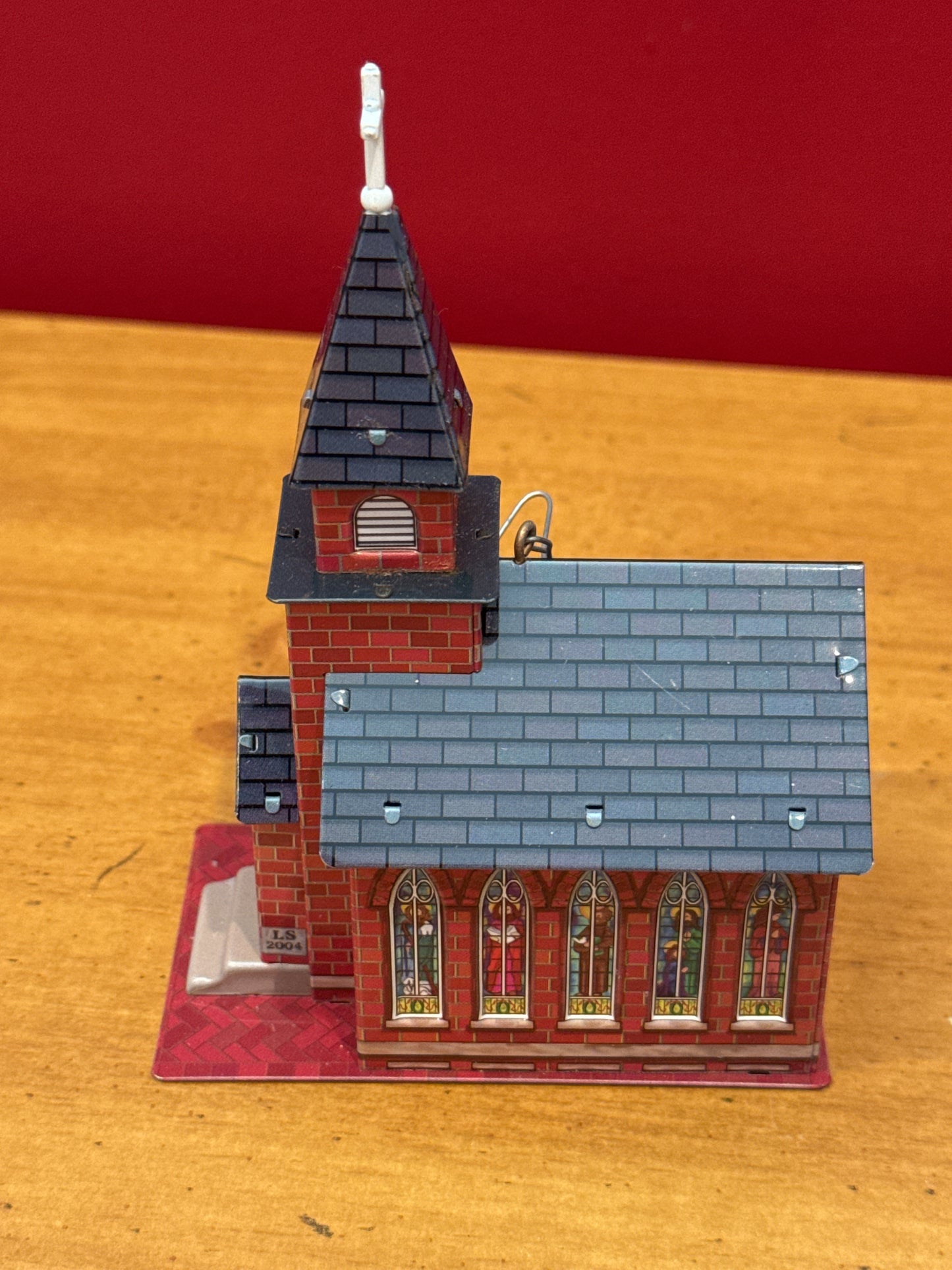 Hallmark Hometown Church Christmas Ornament 6th Final Town & Country Series New in Box