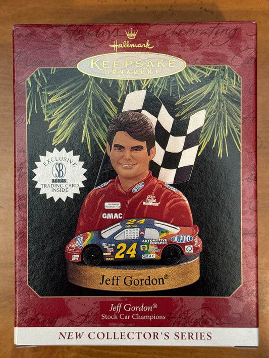 Hallmark Jeff Gordon NASCAR Keepsake Christmas Ornament Collector's New in Box