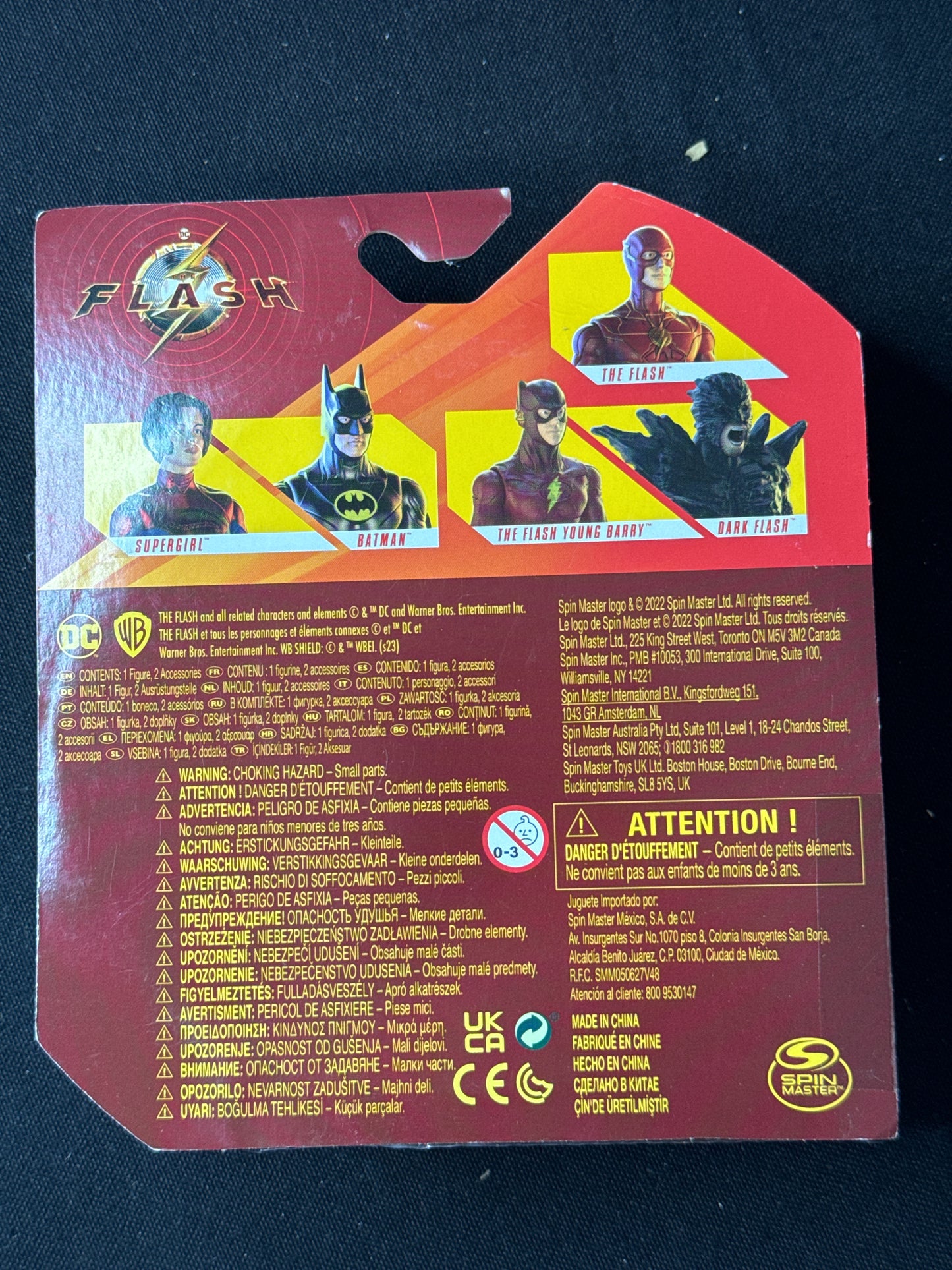 DC The Flash Action Figure 4" Figure New in Box