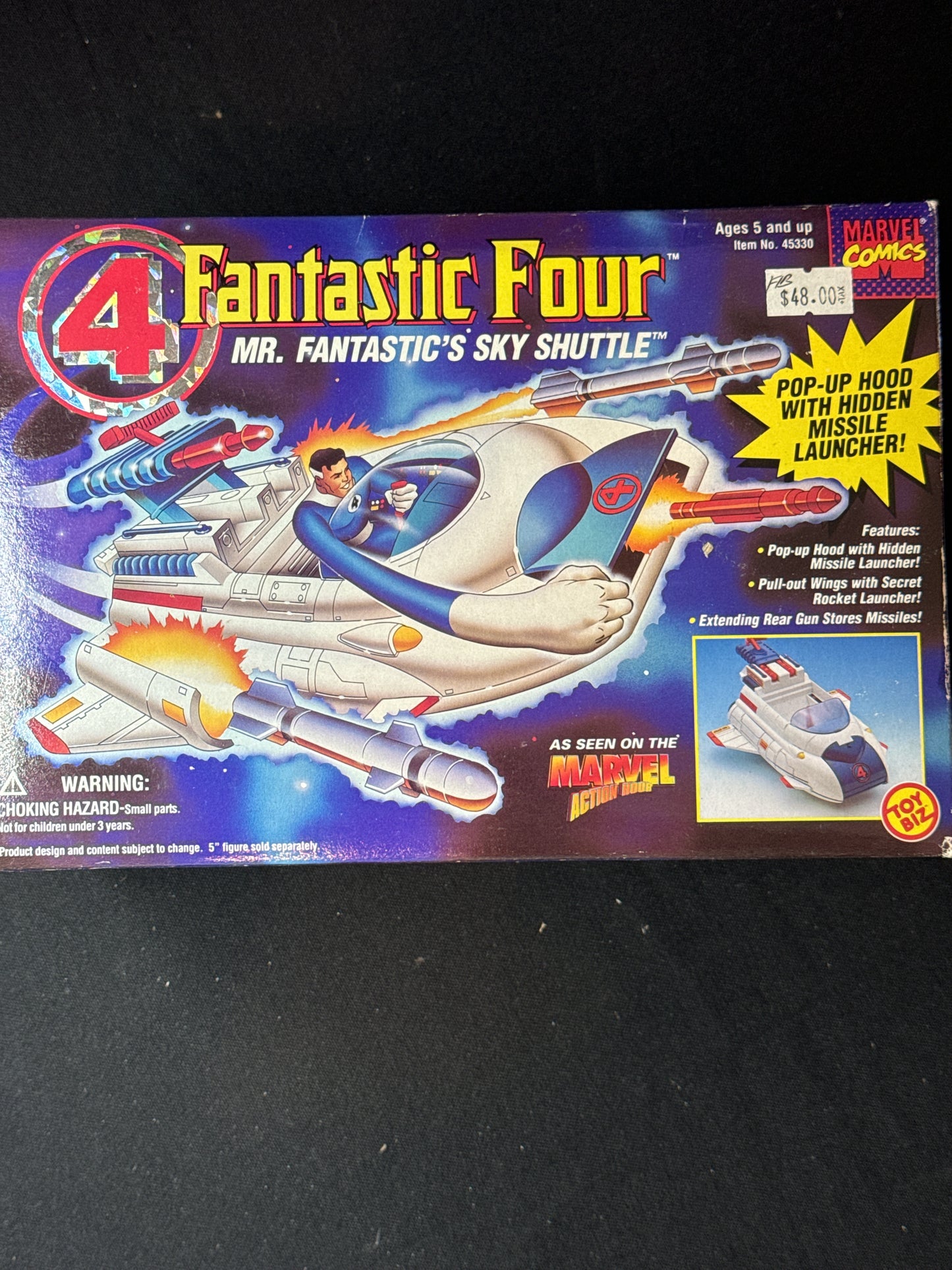 Fantastic Four Mr. Fantastic's Sky Shuttle Marvel Comics New in Box