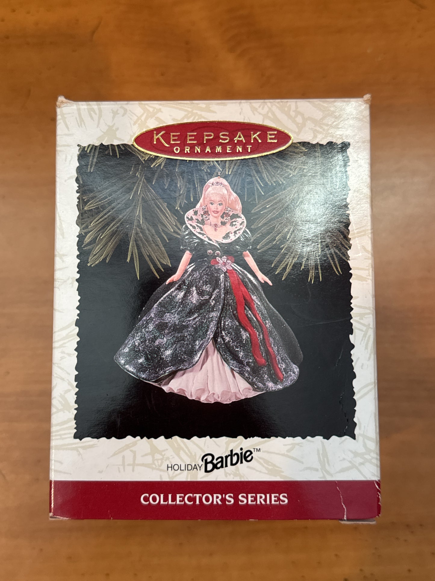 Hallmark Keepsake 1995 Holiday Barbie Ornament 3rd in Collector Series New in Box