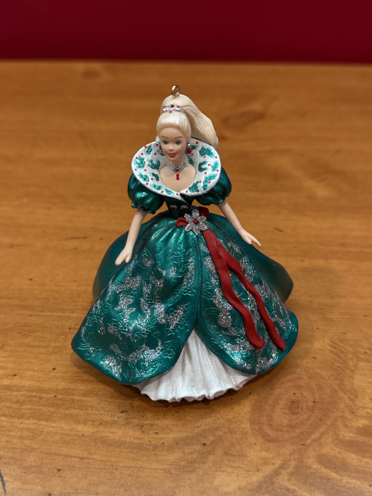 Hallmark Keepsake 1995 Holiday Barbie Ornament 3rd in Collector Series New in Box