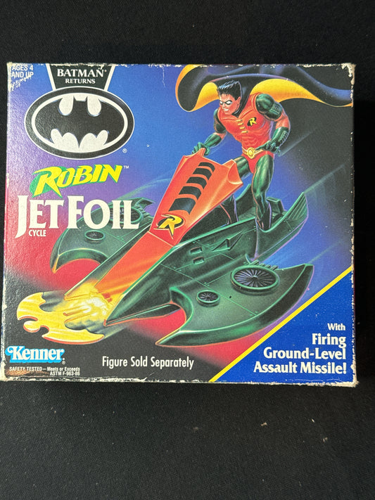 Batman Returns Robin JetFoil Cycle Kenner 1991 Action Vehicle New in Box