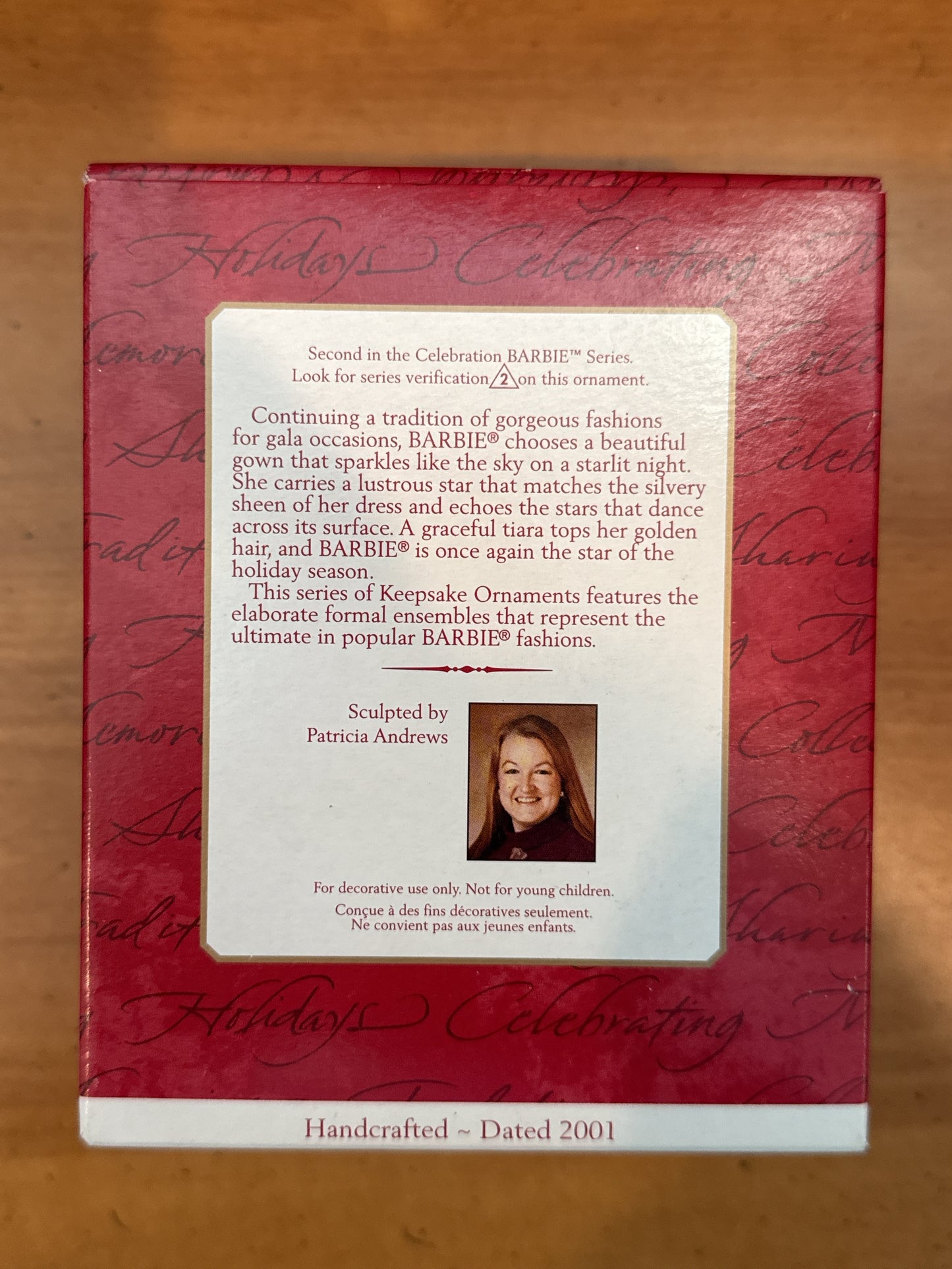 Hallmark Keepsake Ornament Celebration Barbie Special 2001 Edition New in Box