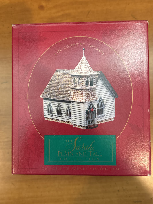 Hallmark 1994 Sarah Plain and Tall The Country Church New in Box