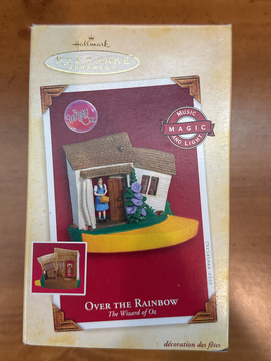 Hallmark Wizard of Oz "Over the Rainbow" Light Music 2005 Keepsake Works New in Box