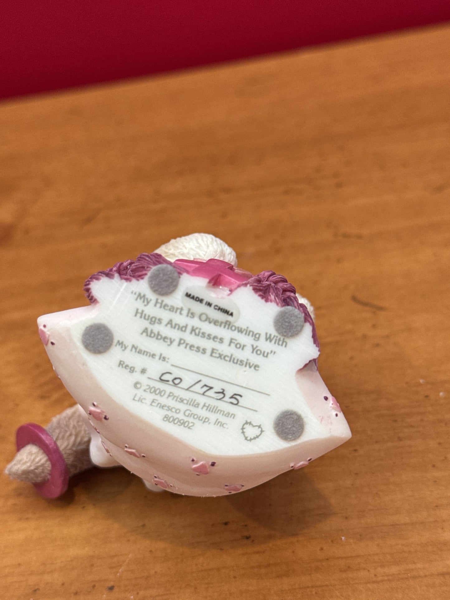 Vintage 2000 Patricia Hillman Calico Kittens "My Heart Overflowing" Collectible Cat NIB