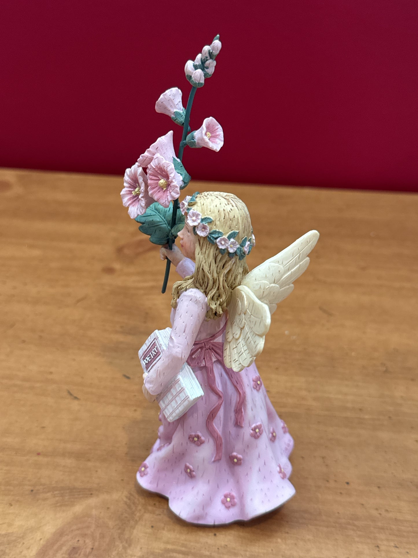 Demdaco Wildflower Angels "Hollyhocks For The Scholarly" 2002 New in Box